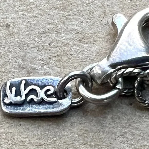 Sundance NEW $188 Sterling Silver Israel Pendant 16-1/2" Chain Pendant Necklace - Picture 9 of 12